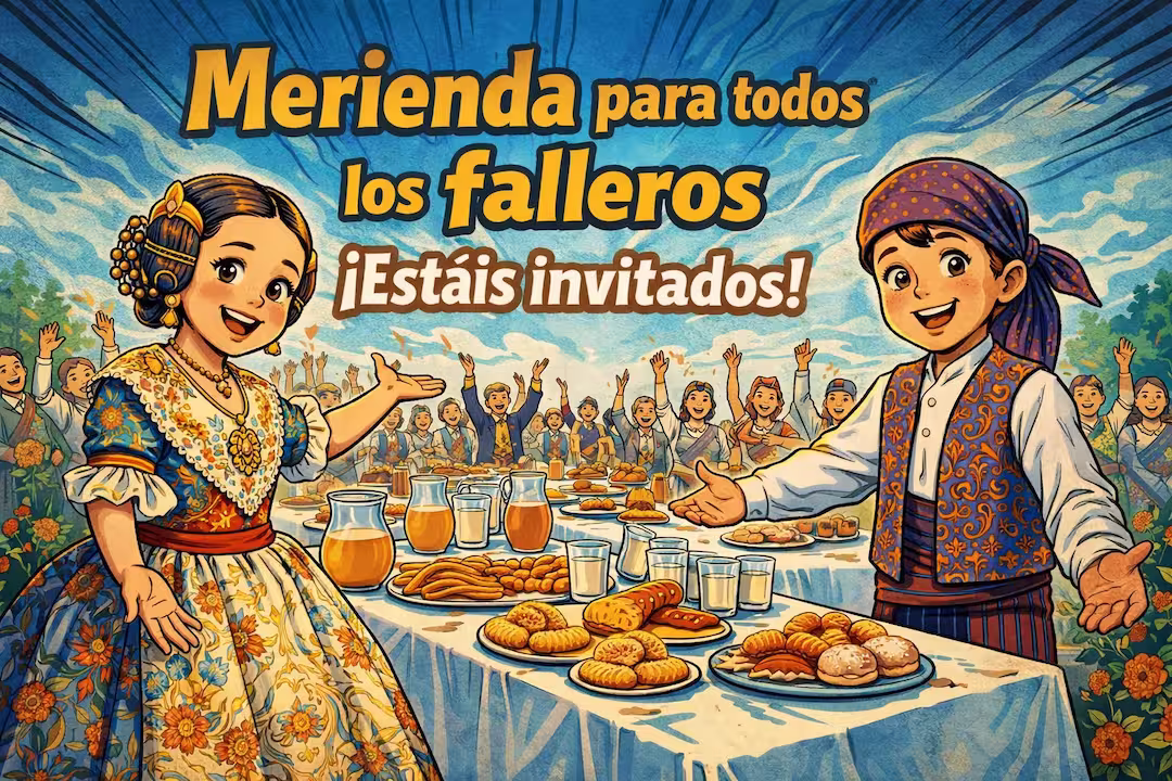 Invitación merienda infantil
